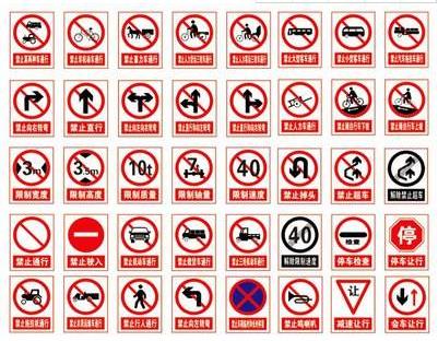 常見交通標志類型之指路標志和警告標志解讀